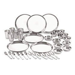 NEELAM STAINLESS STEEL DINNER SET SHAGUN | OCCASIONS- ANNIVERSORY, WED
