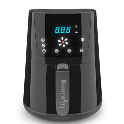 Lifelong LLHFD421 HealthyFry Pro 4.2L Digital Air Fryer with Curated 7-Preset Menu, Touch Control & Digital Display| Variable Temperature and Timer Control (1 Year Warranty, Black)