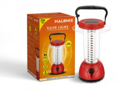 HALONIX GLOW LIGHT 84 LED RECHARGEABLE EMERGENCY LIGHT Lantern Emergency Light(Red)