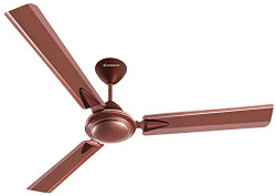 Longway Nexa 1200mm/48 inch High Speed Anti-dust Decorative 5 Star Rated Ceiling Fan 400 RPM with 3 Year Warranty (Brown, Pack of 1) (Rusty Brown)
