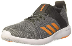 Adidas Men Klench M Utility Grey-A97A/ Dove Grey-Adaj/Bright Orange-23F0 Running Shoes-6 UK (39 1/3 EU) (6.5 US) (CM4668)