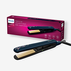 PHILIPS BHS397/40 Kerashine Titanium Straightener with SilkProtect Technology. Straighten, curl with instant shine.