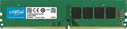 Crucial RAM 8GB DDR4 3200MHz CL22 (or 2933MHz or 2666MHz) Desktop Memory CT8G4DFRA32A Green