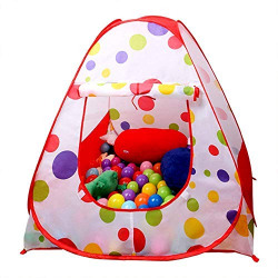 Sasimo Hut Type Kids Toys Jumbo Size Play Tent House for Boys and Girls (Baby Toys) (Red)