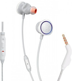 JBL Quantum 50 Wired Gaming Headset(White, Blue, In the Ear)