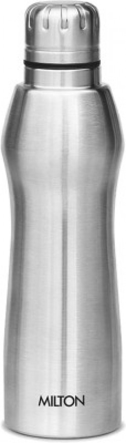 MILTON Elate 1000 880 ML Bottle(Pack of 1, Silver, Steel)