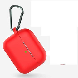 Colorcase Silicone Cover for AirPods Pro 2019, Red