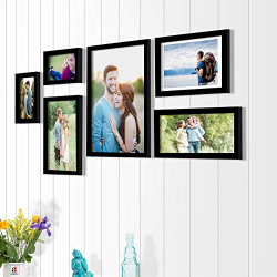 Painting Mantra Art Street - Triumphet Set Of 6 Individual Photo Frames/ Wall Hanging (Mix Size -10X12, 6X10, 6X8, 4X6