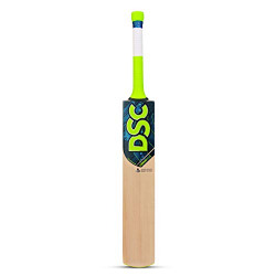 DSC Condor Scud Kashmir Willow Cricket Bat for Leather Ball | Size-4 | Light Weight | Ready to Play| Free Cover|