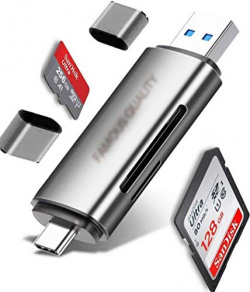 Famous Quality 3 in 1 USB 3.0, USB C, Micro USB Card Reader SD, Micro SDXC Memory Card Reader for MacBook PC Tablets Smartphones