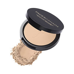 FACES CANADA Weightless Stay Matte Finish Compact Powder - Ivory, 9 g | Non Oily Matte Look | Evens Out Complexion | Hides Imperfections | Blends Effortlessly | Pressed Powder For All Skin Types