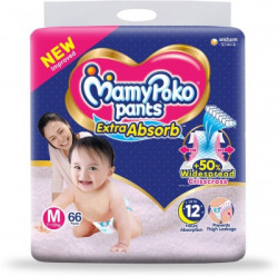MamyPoko Pants - M(66 Pieces)