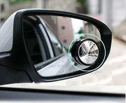 Carex WV001RCA0119 Universal Rear View Blind Spot Mirror (Set of 2)