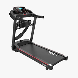 Reach T-400M [2HP Peak] Multipurpose Automatic Foldable Treadmill with Manual Incline and Massager Perfect for Home use - Electric Motorized Running Machine for Home Gym (Max Speed 12km/hr)