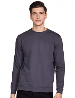 Van Heusen Sport Sweatshirt-1299 Olive, M (VSSTURGPU13204)