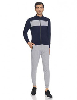Integriti Men's TRACK SUIT (INT-TS-203-F_NAVY_S)