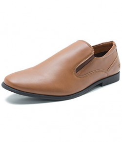 Bond Street by Redtape Men's Tan Slip-On Shoes-9