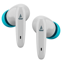 boAt Airdopes 181 True Wireless in Ear Earbuds with Mic ENx Tech, Beast Mode(Low Latency Upto 60ms) for Gaming, ASAP Charge, 20H Playtime, Bluetooth v5.2, IPX4 & IWP(Spirit White)