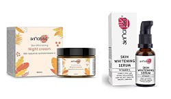 Skin Whitening Serum 30 ml and Skin Whitening Cream 50gm for men and women