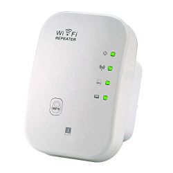 iBall 300M Wi-Fi Range Extender/Access Point/Wireless Repeater/Signal Booster, White- iB-WRR312N