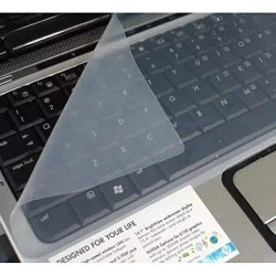 LS LAPSTER Quality Assured Universal Silicone 15.6  Keyboard Protector Skin|| Keyboard Dust Cover|| Keyboard Skin for 15.6  Laptop| 15.6  Keyguard| (3.93 x 11.81 x 0.39 inches)