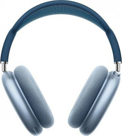 Skynote Air-pods Headphone Max Bluetooth Headset (Sky Blue, On The Ear