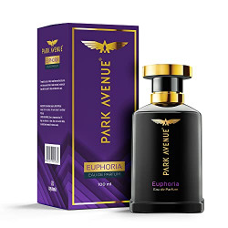 Park Avenue Euphoria, Eau De Parfum Men, 100ml | Long Lasting Perfume for Men | Premium Luxury Fragrance Scent | Aromatic Blend of Amber & Musk | Suitable for Every Occasion