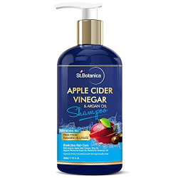 StBotanica Apple Cider Vinegar & Organic Argan Oil Hair Shampoo - 300ml - No Sulphate, No Parabens, No Silicon