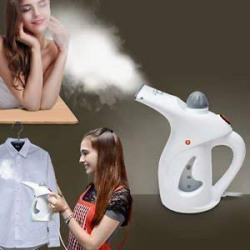 Facial Handheld Garment Steamer for Clothes Portable Fabric Steam Brush Face and Nose, Cold and Cough (Multicolour)