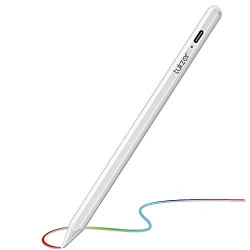 (Renewed) Tukzer Stylus Pen for iPad with Palm Rejection, Tilt Sensor, 2nd Gen Compatible for (2018-2020) iPad 6/7 /8 Gen; iPad Pro(11/12.9"), iPad Mini 5, iPad Air 3rd Gen, Precise for Writing/Drawing