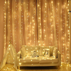 One94Store 10 Meter 38 Led Waterproof,Copper Wire Led Decorative String Fairy Rice Lights for Indoor&Outdoor Decoration Lights (Warm White)(Pack of 1) 10 Meters