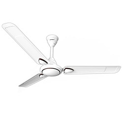 (Renewed) Crompton Hill Briz Deco 1200mm (48 inch) High Speed Designer Ceiling Fan (White Bronze)