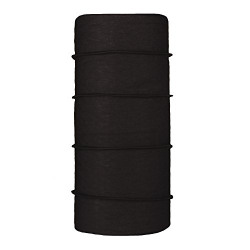 Autofy Unisex Plain/Solid Colour Lycra Headwrap Bandana for Bikes (Black)