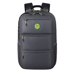 Epic 30 Ltrs Anti-Theft Laptop Backpack (Grey-Green)