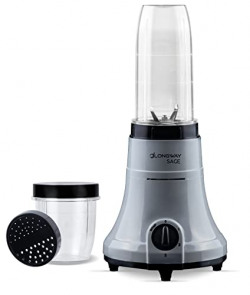 Longway Sage 500 Watt Juicer Mixer Grinder with 2 Jars for Grinding, M