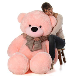 Cutepie Teddy Bear Soft Toy for Kids , Baby & Children | Anniversary or Wedding Gift for Girlfriend , Girls & Women | Best Deal of The Day & Offer for Today | Big Size ( 4 Feet ) and Recommended Above 5 feet