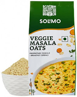 Amazon Brand - Solimo Veggie Masala Oats 500g