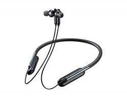 Shopdeal Wireless Bluetooth for Samsung Galaxy J4+ Sports Bluetooth Wireless Earphone with Deep Bass and Neckband Hands-Free Calling inbuilt Mic Headphones with Long Battery Life and U Flexible Headset