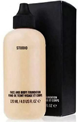 Plethora Studio Makeup Face And Body Foundation (Black, 120 ml)