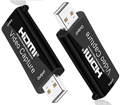 Microware Audio Video HDMI Capture Cards, HDMI to USB 2.0, HDMI Captur