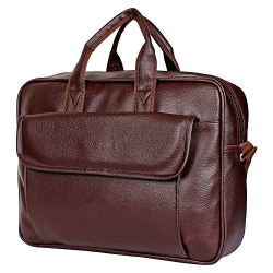 SASSIE Men's Laptop Messenger Bag and Cases (Brown)