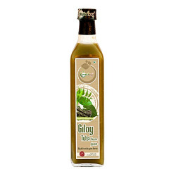 Nutriorg Giloy Tulsi Neem Juice - 500ml | Natural Juice for building immunity | Only brand to use organically Grown Neem and Tulsi