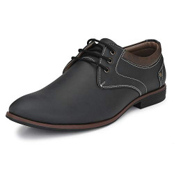 Centrino Men's 7956 Black Formal Shoes_6 UK (7956-03)