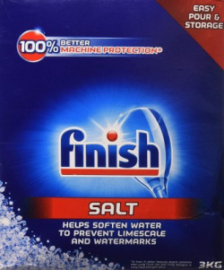 Finish Dishwasher Water Softener Salt for Bosch Dishwasher 6.6 lbs Dishwash Bar(3 kg)