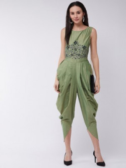 Pannkh Embroidered Women Jumpsuit