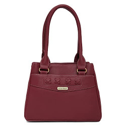 Fostelo Women's Alano Handbag (Maroon) (FSB-1613)