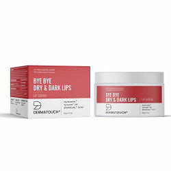 DERMATOUCH Bye Bye Dry & Dark Lips Scrub | Lightening & Brightening Lip scrub for men and women - 30g
