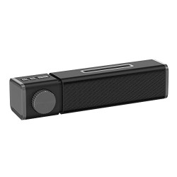 Artis BT18 Wireless Bluetooth Speaker with USB, FM, TF Card, Mobile Phone Holder with Hands Free Calling (Black-Grey) (10W RMS Output)