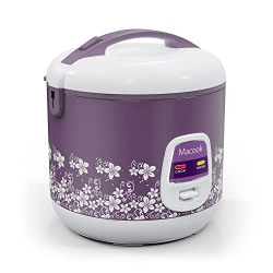 Macook 1.8 Liter 700-Watts Electric Rice Cooker with Steamer Function, For Steaming Meat and Vegetables, Automatic Keep Warm Rice Cookers