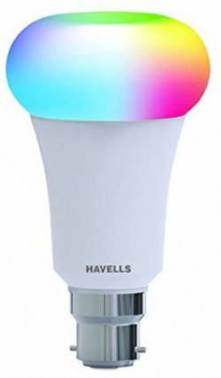 HAVELLS LHLDAMED3W8R009 9 W Round B22 LED Bulb(RGB)